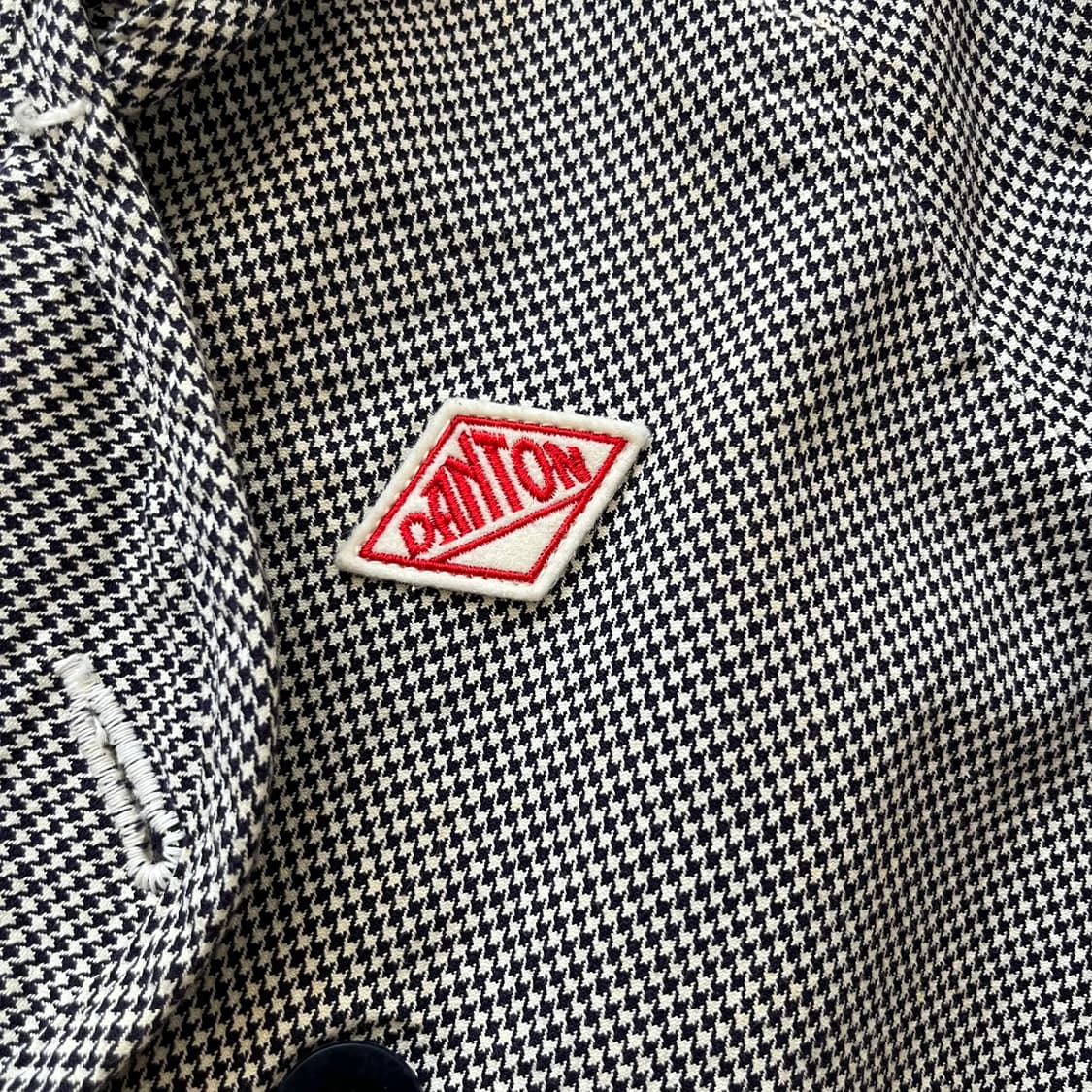 Danton . 단톤 체크 더블 자켓 상품이미지4