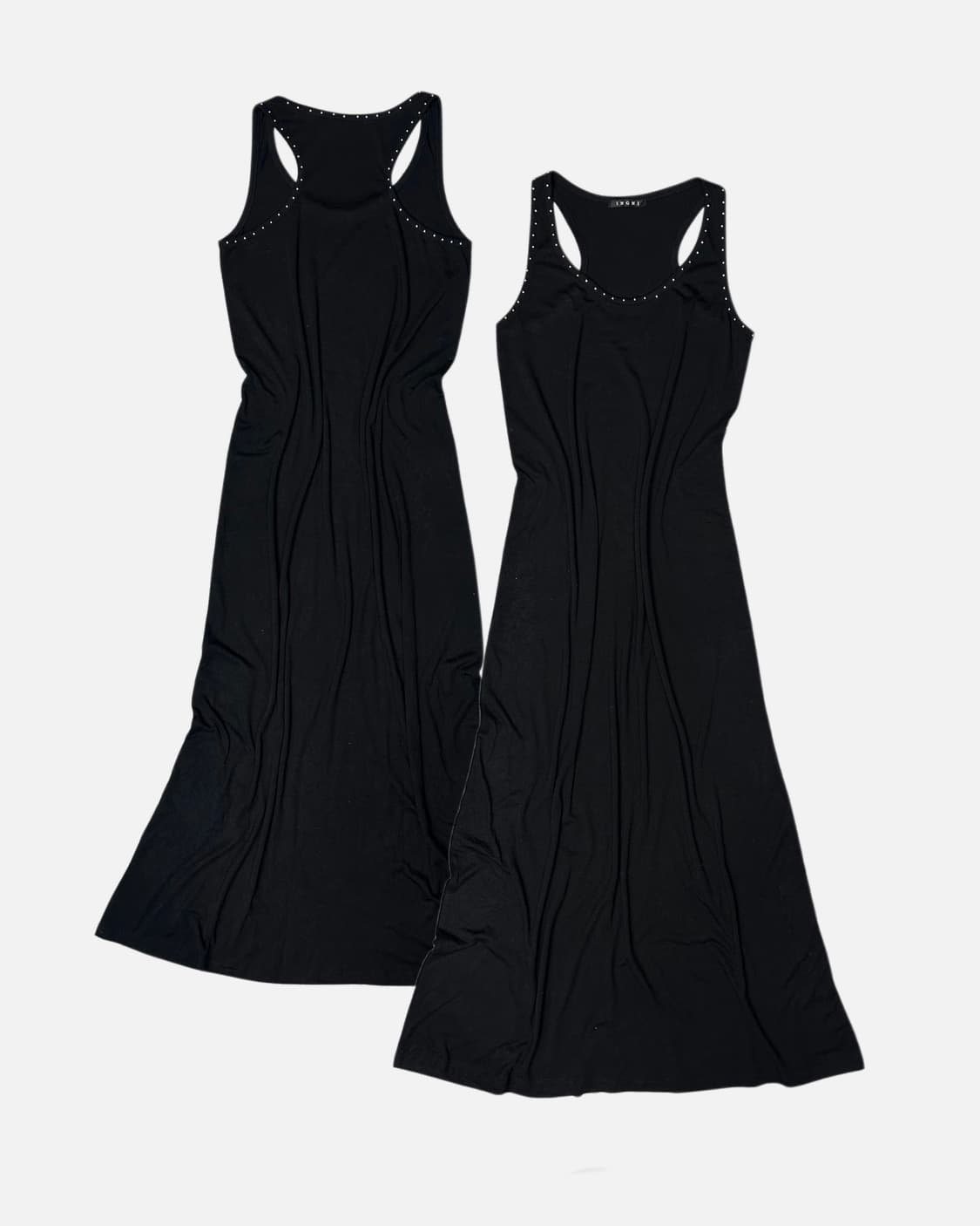 stud cubic sleeveless long dress 상품이미지1