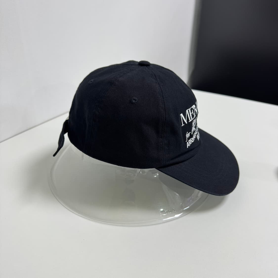 미나수 블랙 모자 상품이미지2