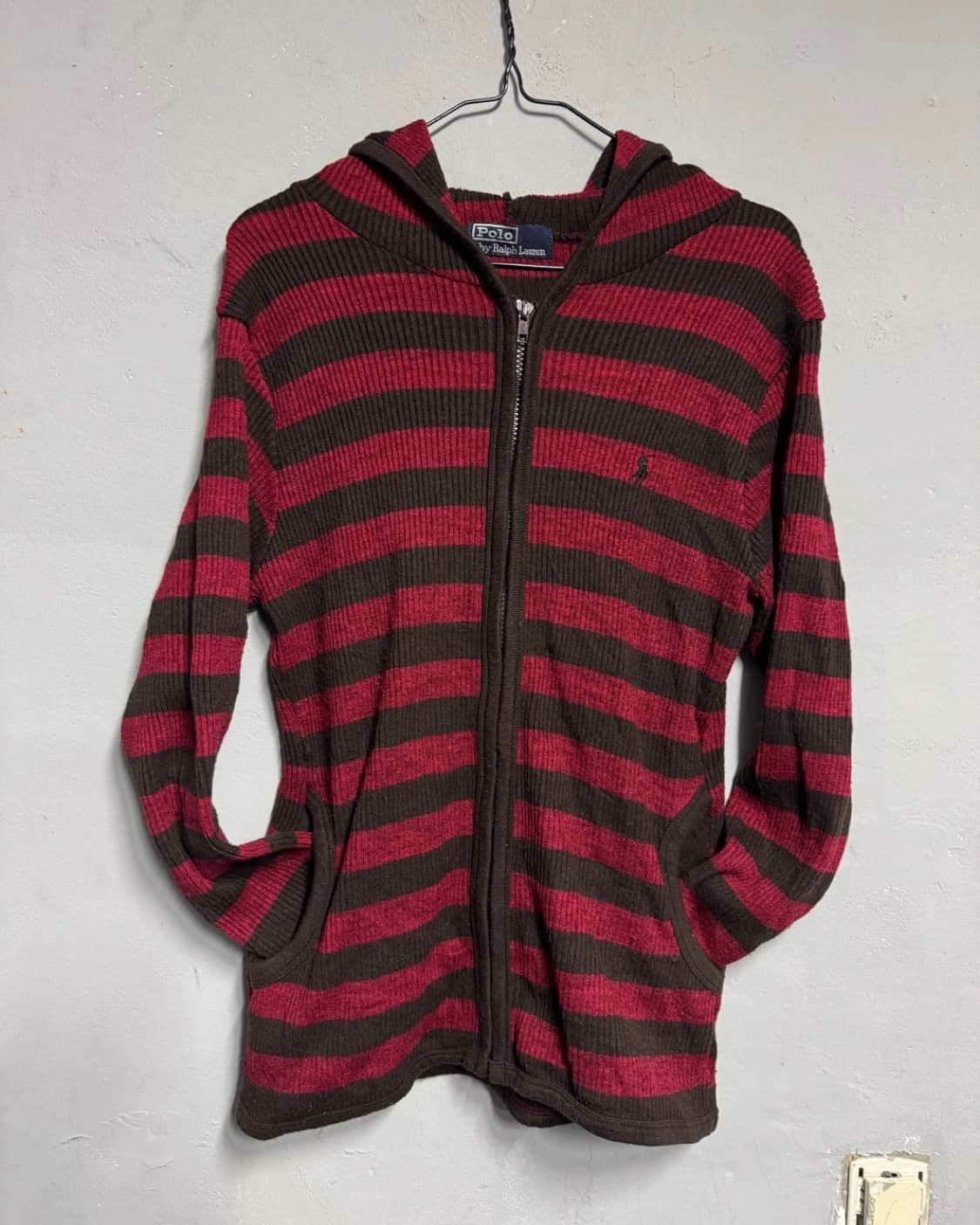 폴로 슬림핏 후드집업 상품이미지1