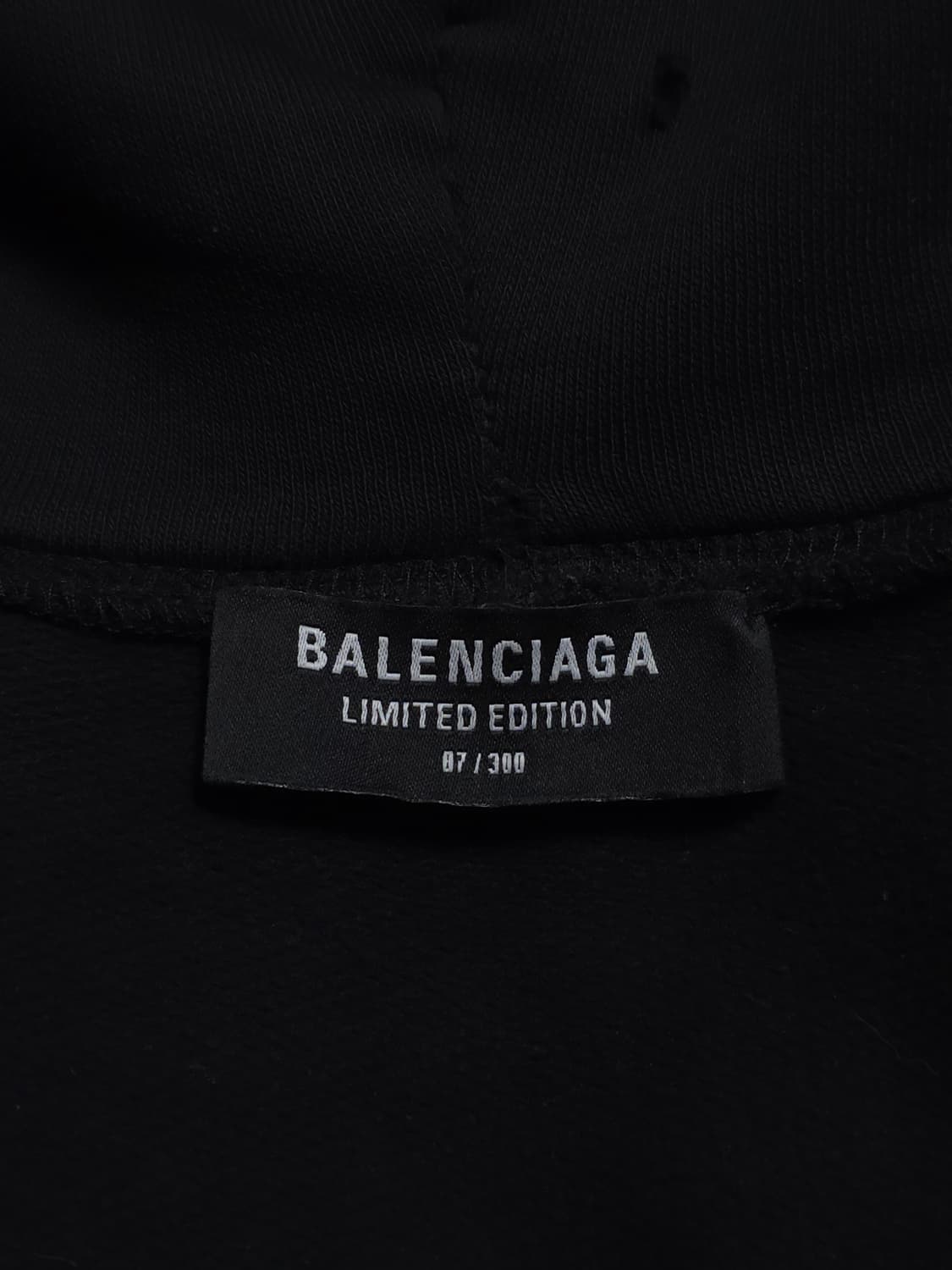 [XXS] 발렌시아가 람슈타인 오버사이즈 후드 블랙 상품이미지6