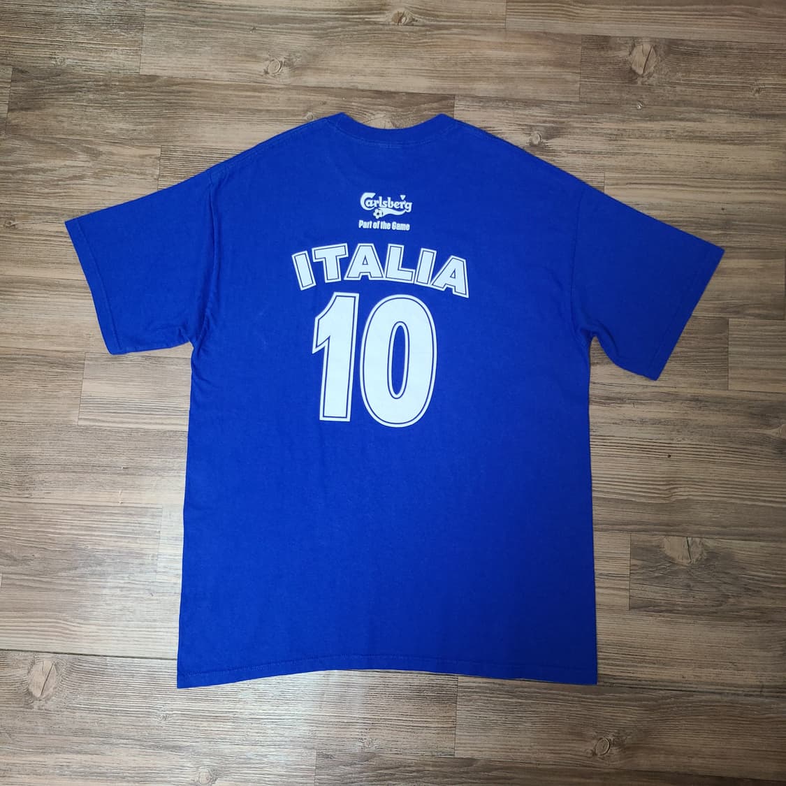 00s 이탈리아 토티 06년 독일 월드컵 칼스버그 빈티지 티셔츠 유니폼 상품이미지5
