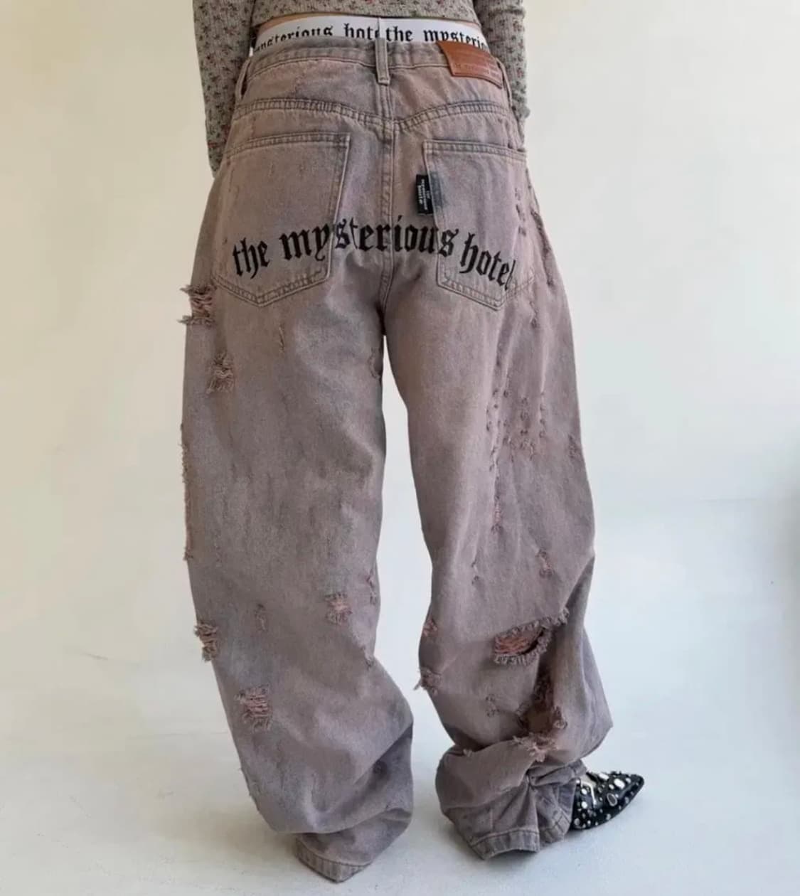 미스테리어스호텔 REAL DAMAGE JEANS 상품이미지1