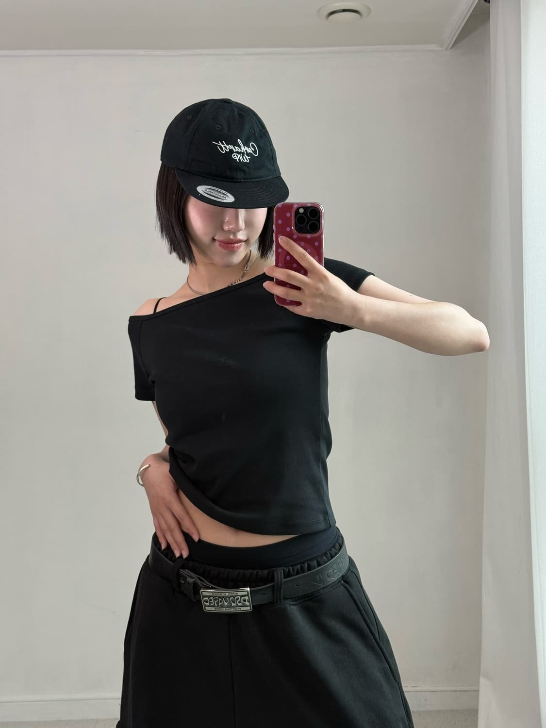 디스퀘어드 블랙 벨트 상품이미지4