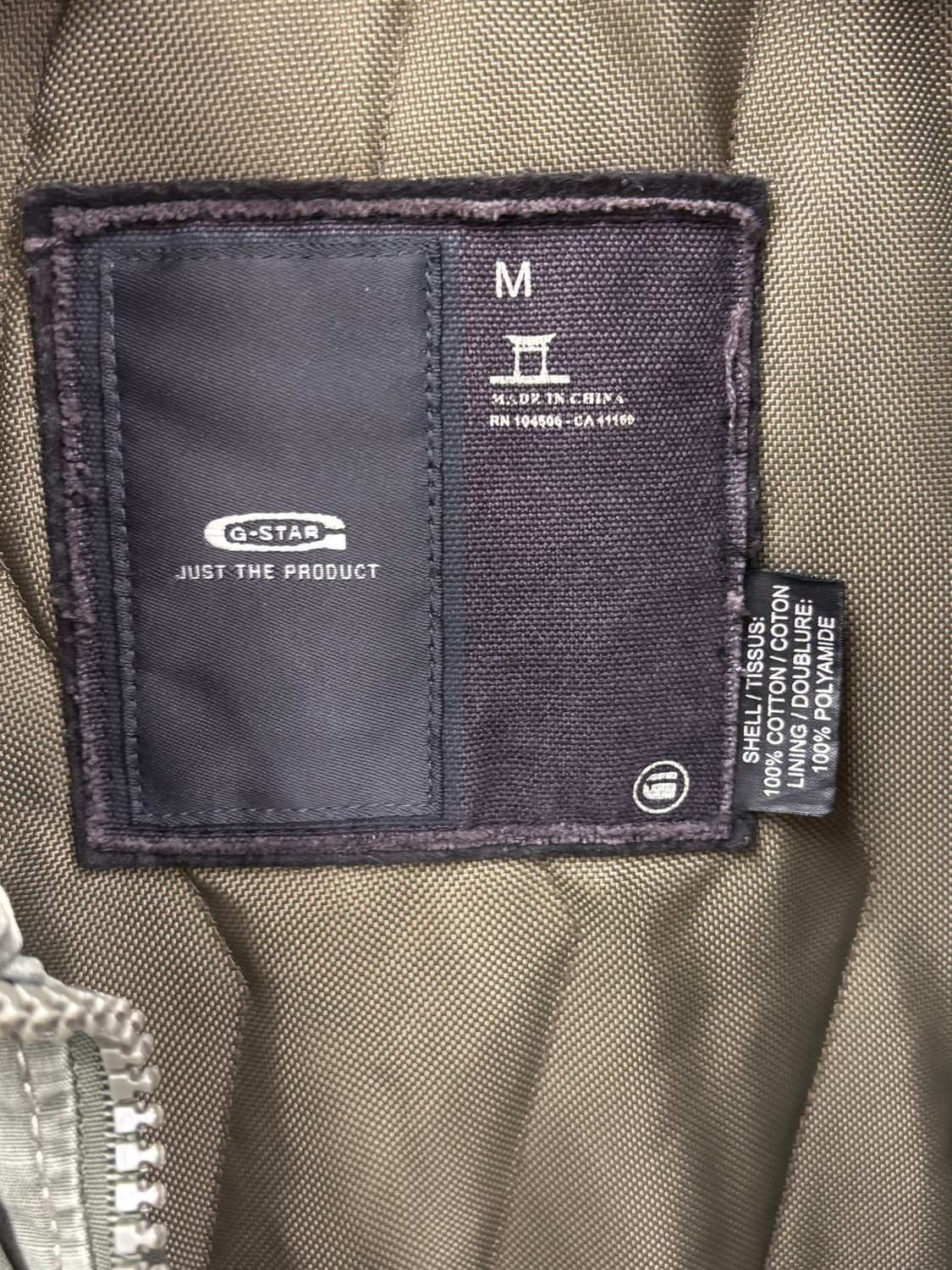 G-STAR 지스타 밀리터리 야상 자켓 M 상품이미지4