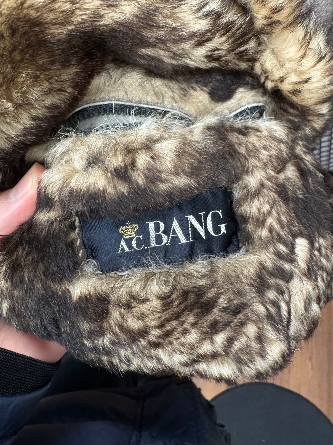 AC.BANG 빈티지 양가죽 스웨이드 레더 퍼카라 롱코트 브라운 상품이미지5