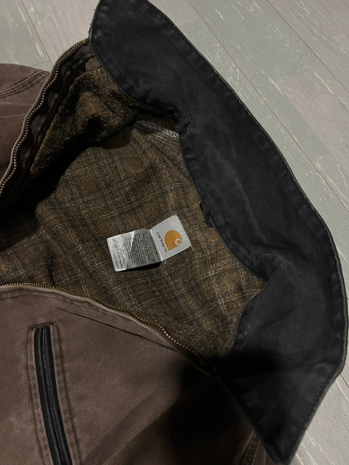 (XL)칼하트 디트로이트 자켓 J97 CHT 체스트넛 상품이미지9