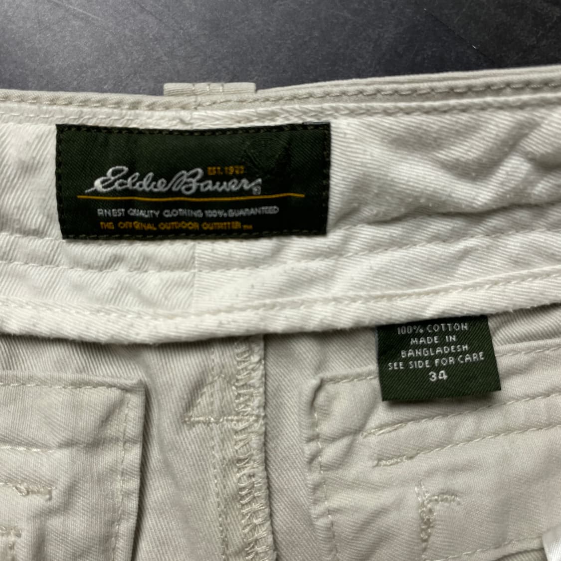 EDDIE BAUER 에디바우어 베이지 카고 하프 팬츠 A00772 상품이미지9