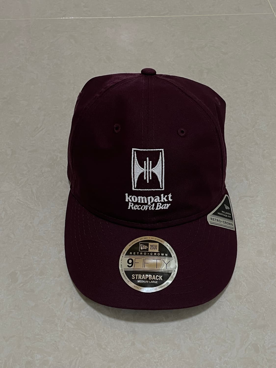 New Era x Kompakt Record Bar 캡모자 상품이미지2