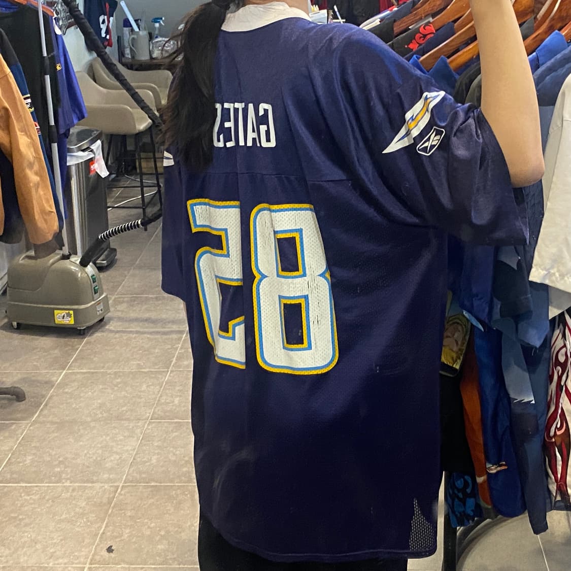[NO.9] NFL 풋볼 져지 반팔티 네이비 상품이미지5