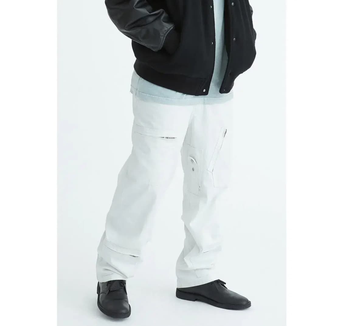 M) 엘엠씨 LMC BDG FLIGHT PANTS white 상품이미지2
