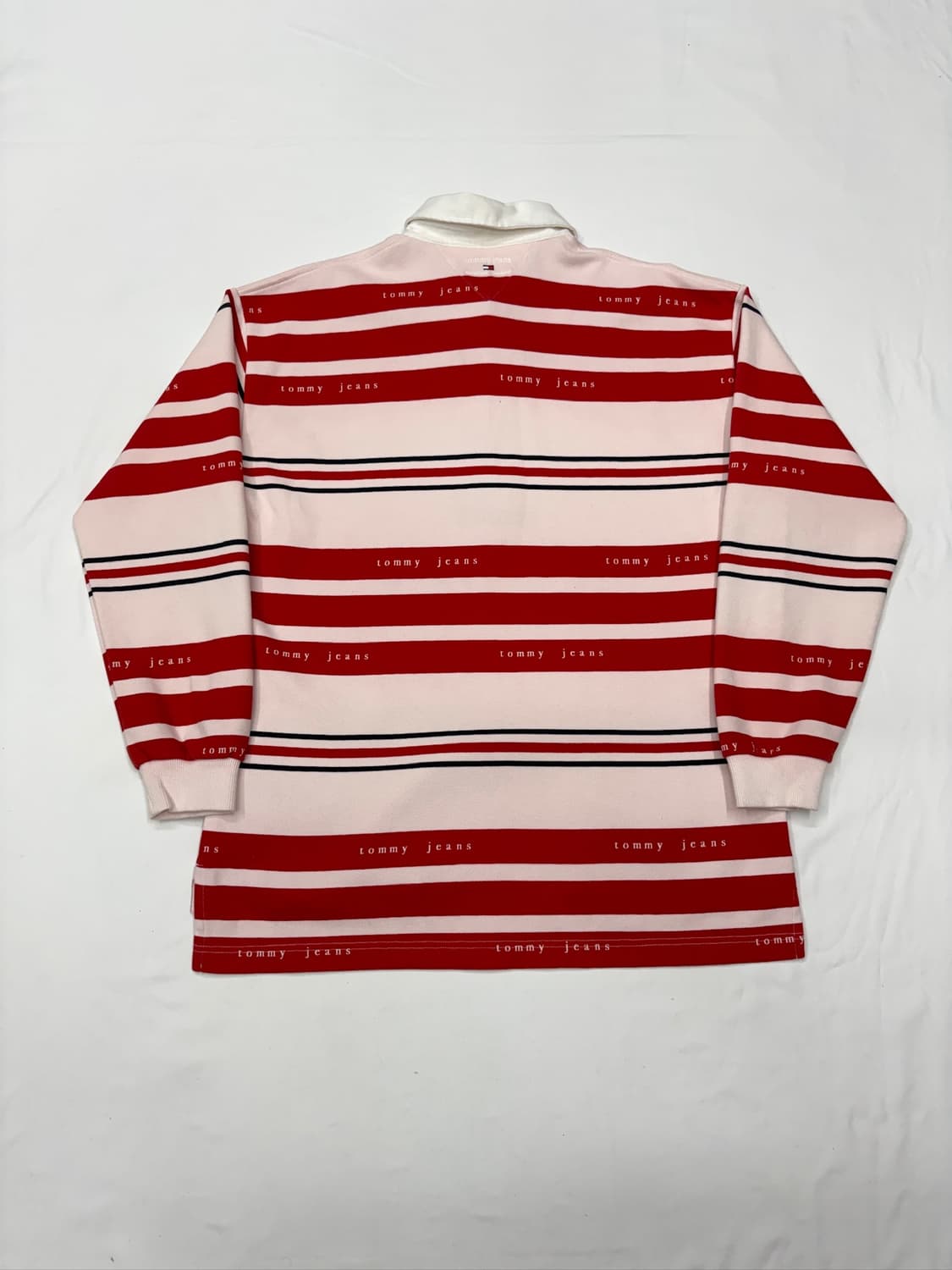 타미힐피거 올드스쿨 스트라이프 럭비티 pk 카라티 상품이미지5