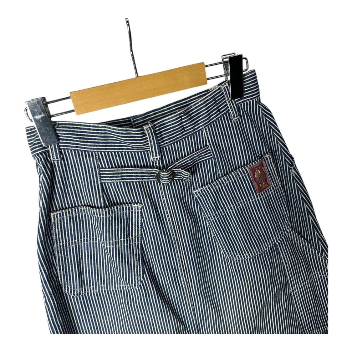 [EL JOHN] 엘존 재팬 히코리 퍼티그 데님스커트 상품이미지4