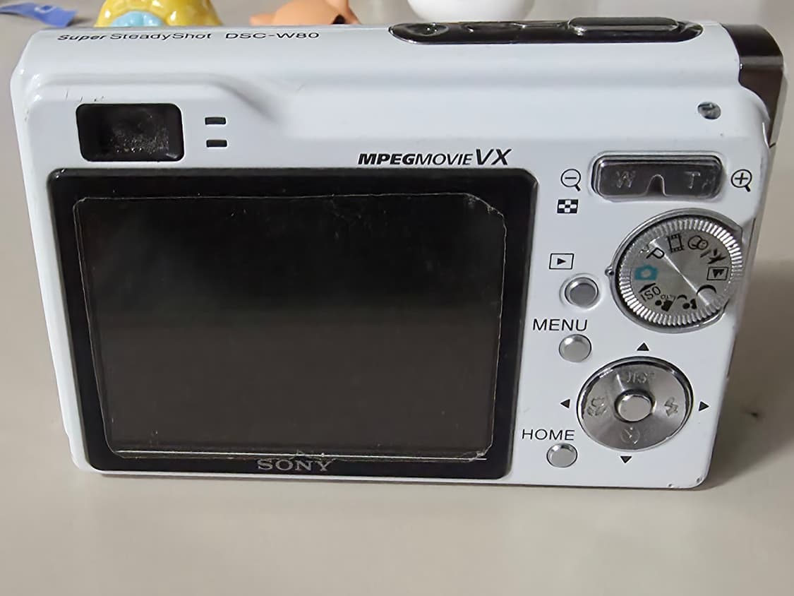 소니 사이버샷 DSC-W80 빈티지 디지털카메라 상품이미지6
