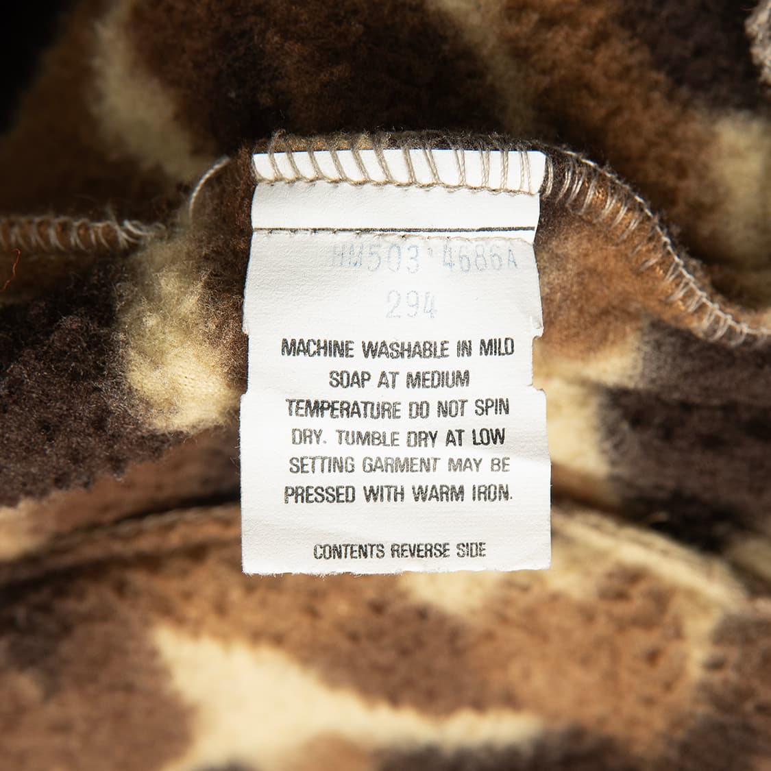 [105] 80s~ 컬럼비아 카모 플리스 자켓  상품이미지8