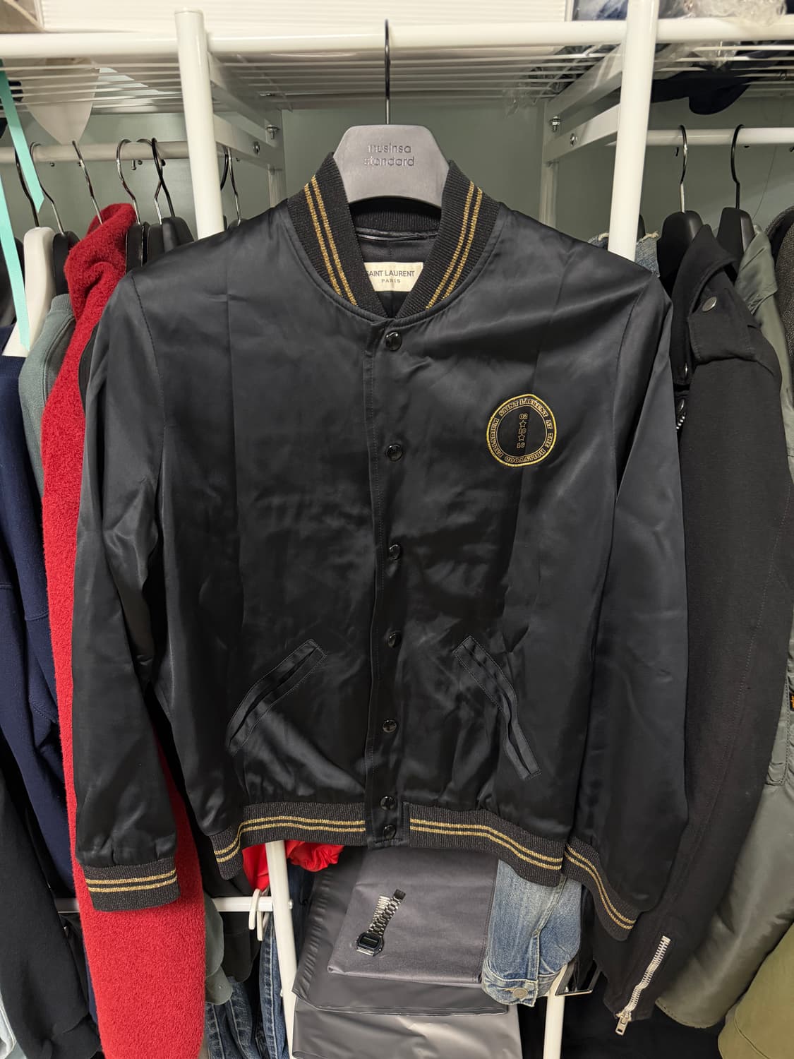 생로랑 2016 FW 할리우드 팔라듐 테디 자켓(46) 상품이미지3