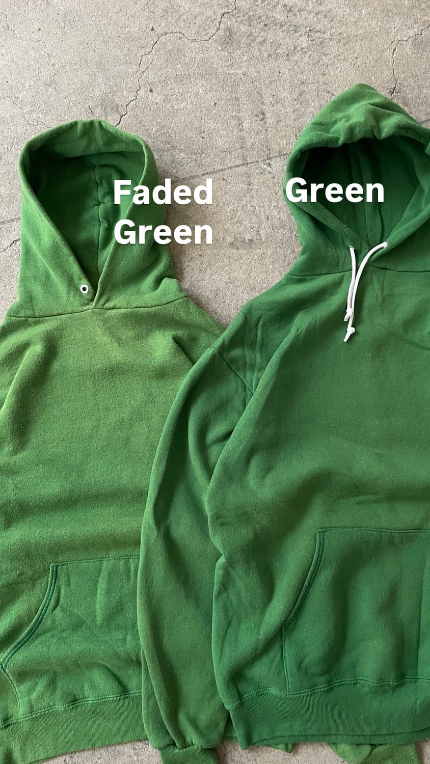 80s~ Mid 90s Jerzees Green 50/50 Hoodie 상품이미지2