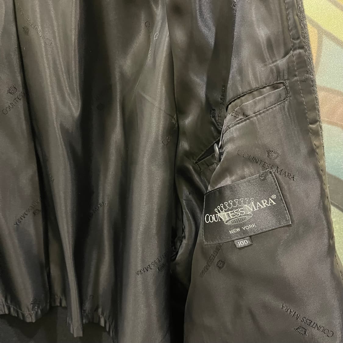 90's Vintage 울 블루종 상품이미지7