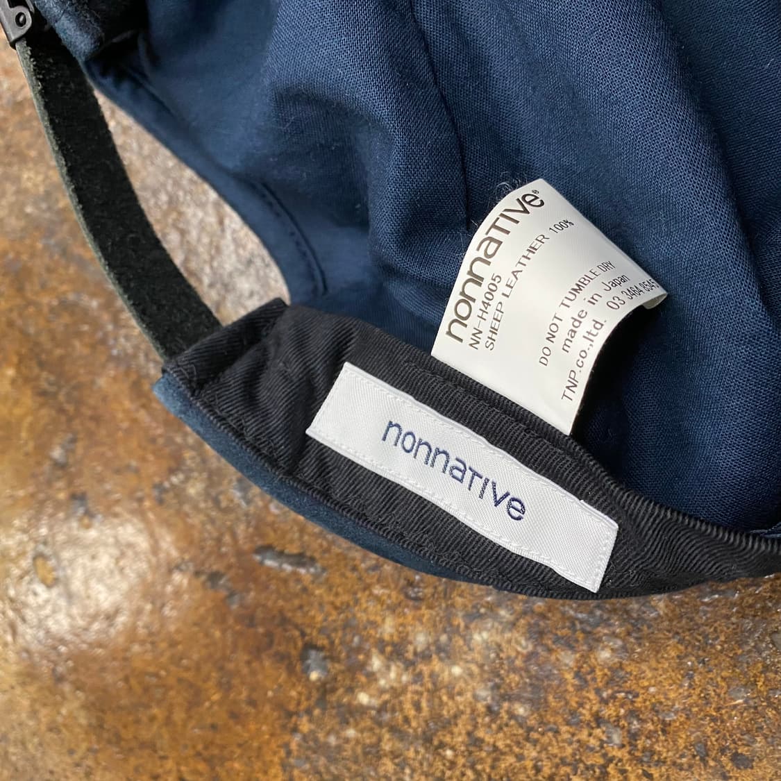 논네이티브 고트스킨 스웨이드 캡 상품이미지5