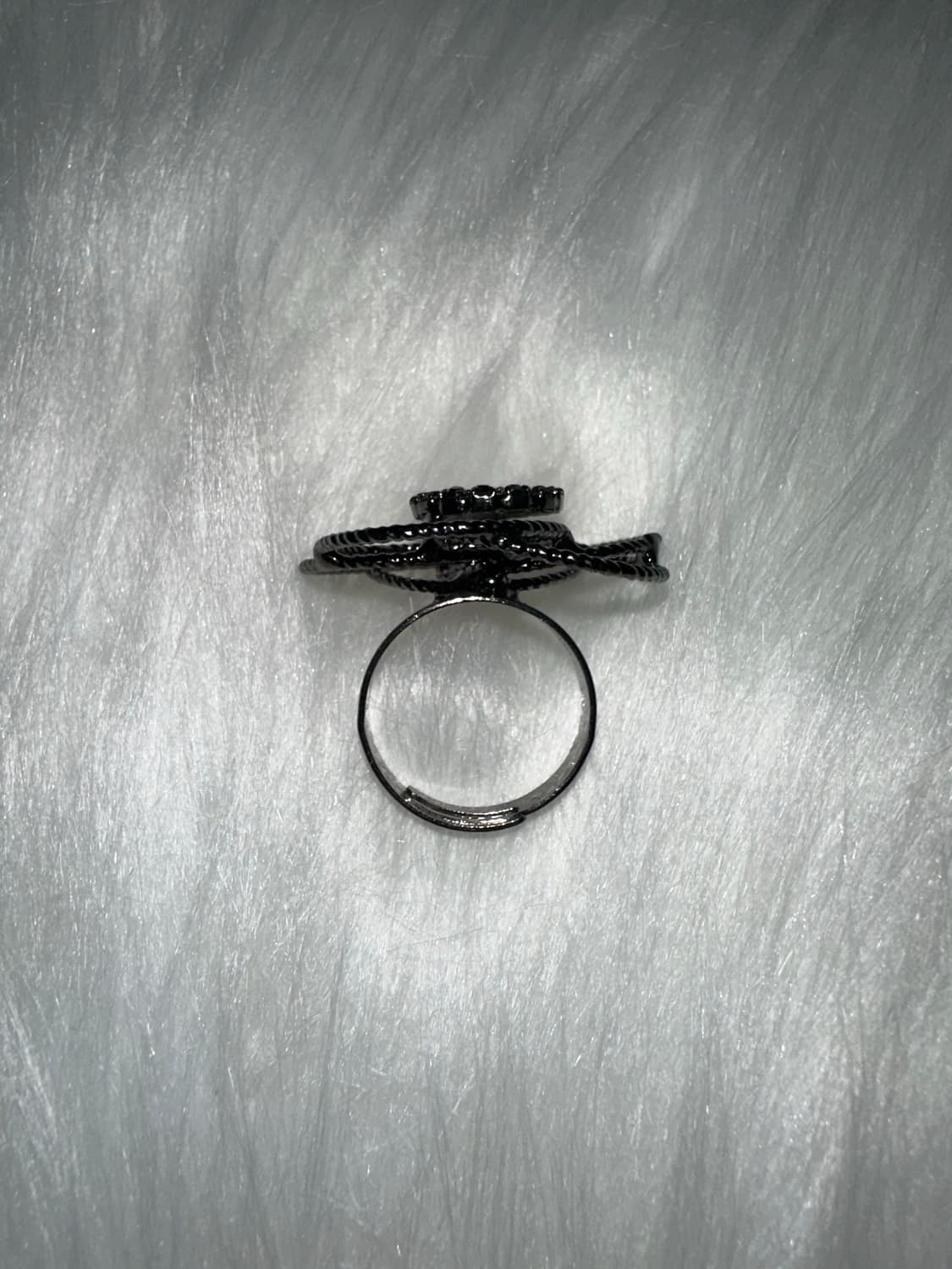 오리엔탈 고스펑크 장미 반지 상품이미지2