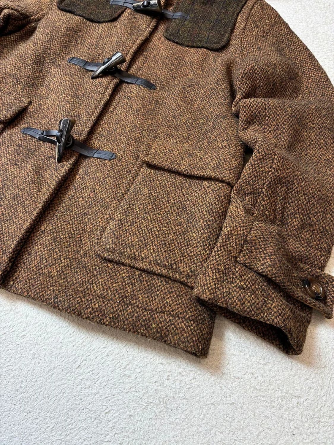 세븐데이즈 선데이 x 해리스트위드 재팬 더플 자켓 PN7021 상품이미지3