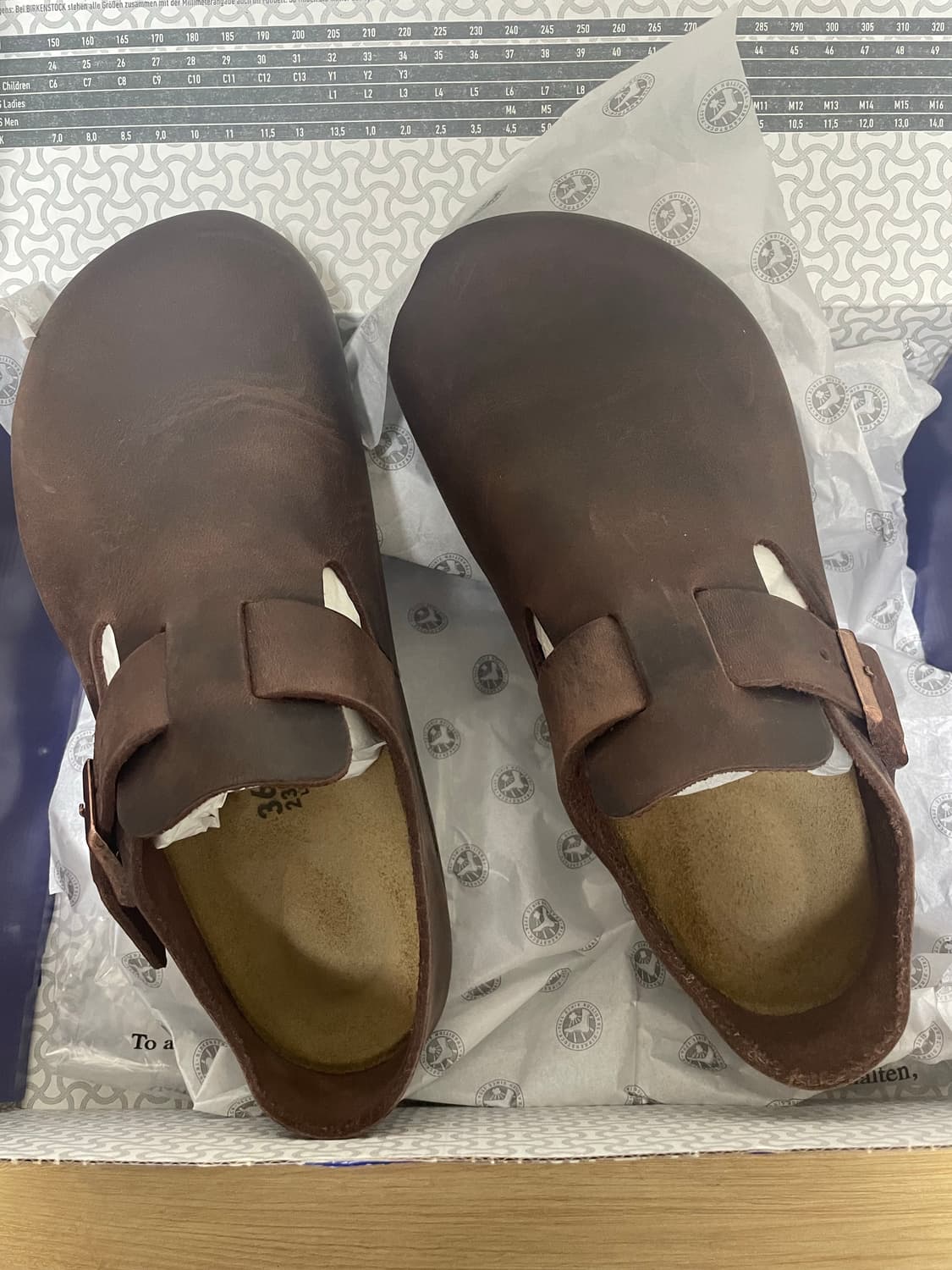 버켄스탁 런던 오일드 레더 하바나 레귤러 36 상품이미지1