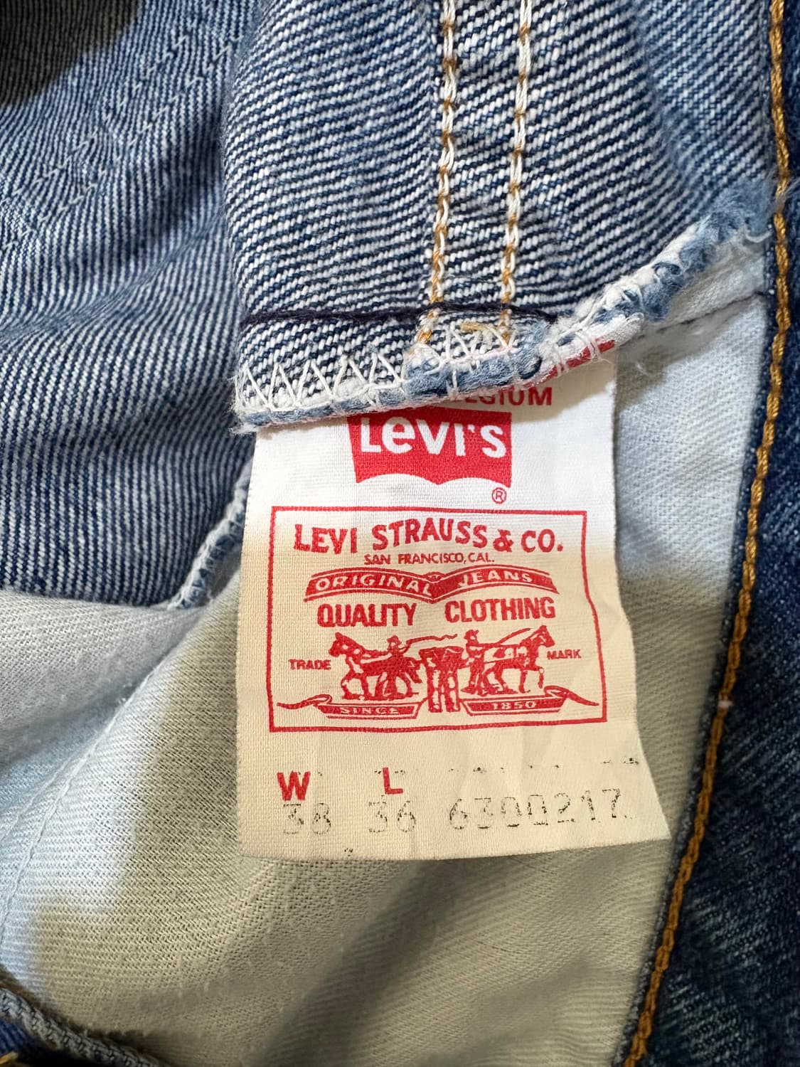 80’s Levi's 630 빈티지 리바이스 630 W38 L36 상품이미지9