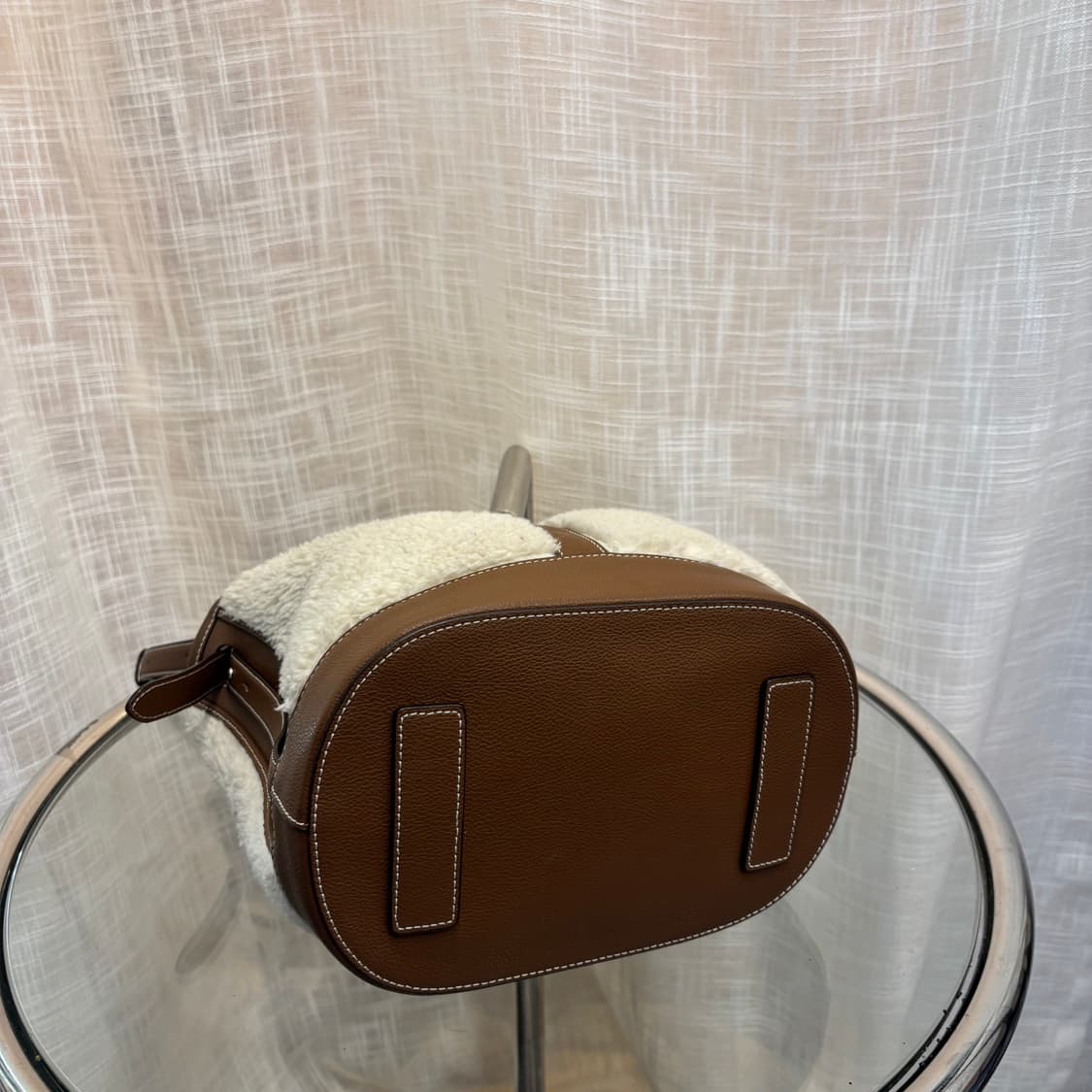 분크 페스토네 퍼 콤비 바스켓백 미듐     상품이미지9