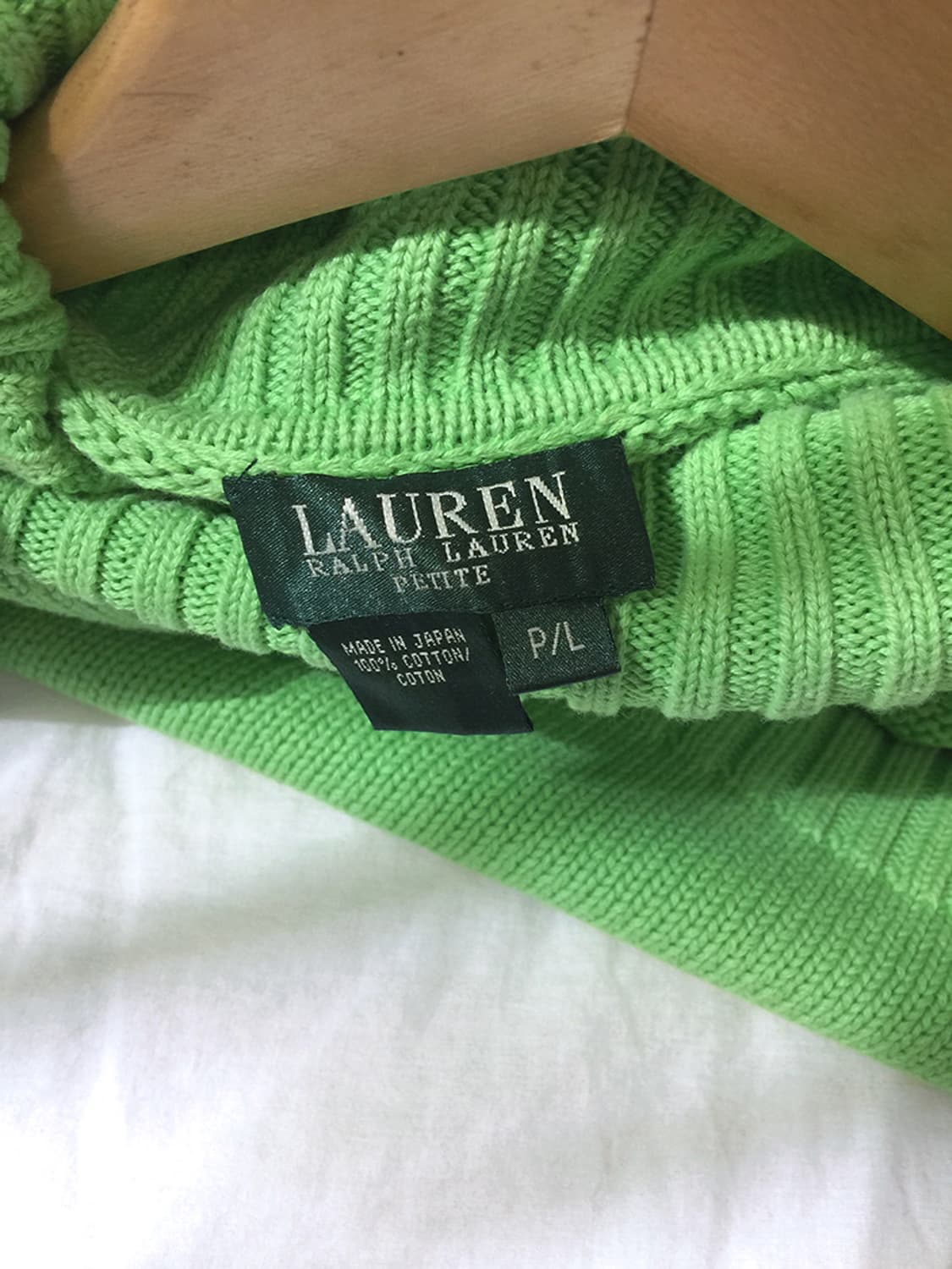 (WOMAN) 폴로랄프로렌 목폴라 니트 M  상품이미지5