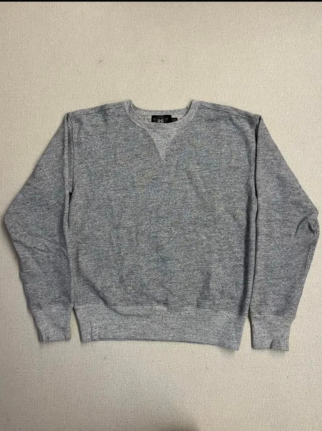 RRL FLEECE SWEATSHIRT ATHLETIC GREY 상품이미지3