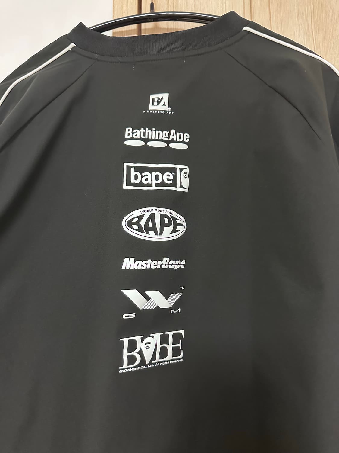 [L] 베이프 카모 긴팔 저지 티셔츠 상품이미지4