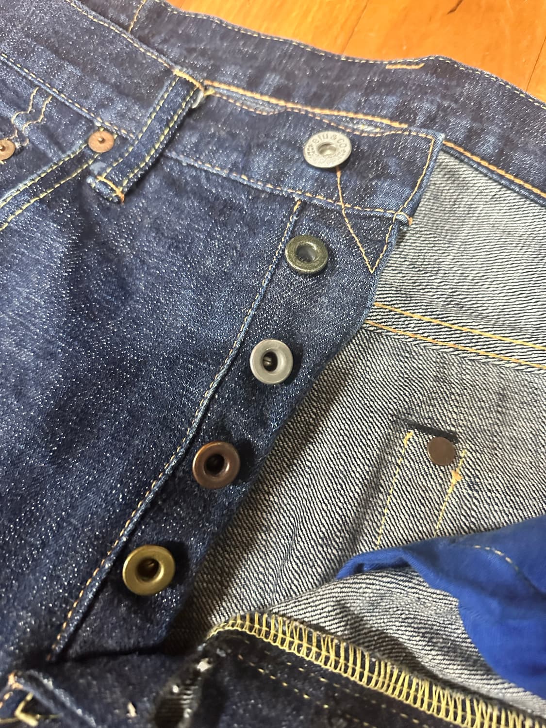 테드 컴퍼니 셀비지 데님 W34 L34 상품이미지4