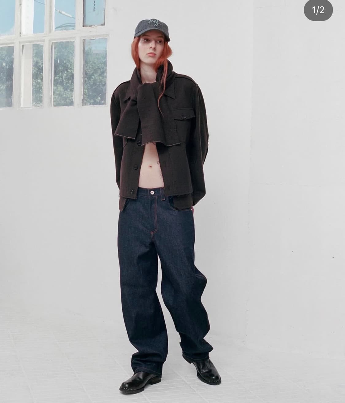 ABELIA JACKET - brown 상품이미지1