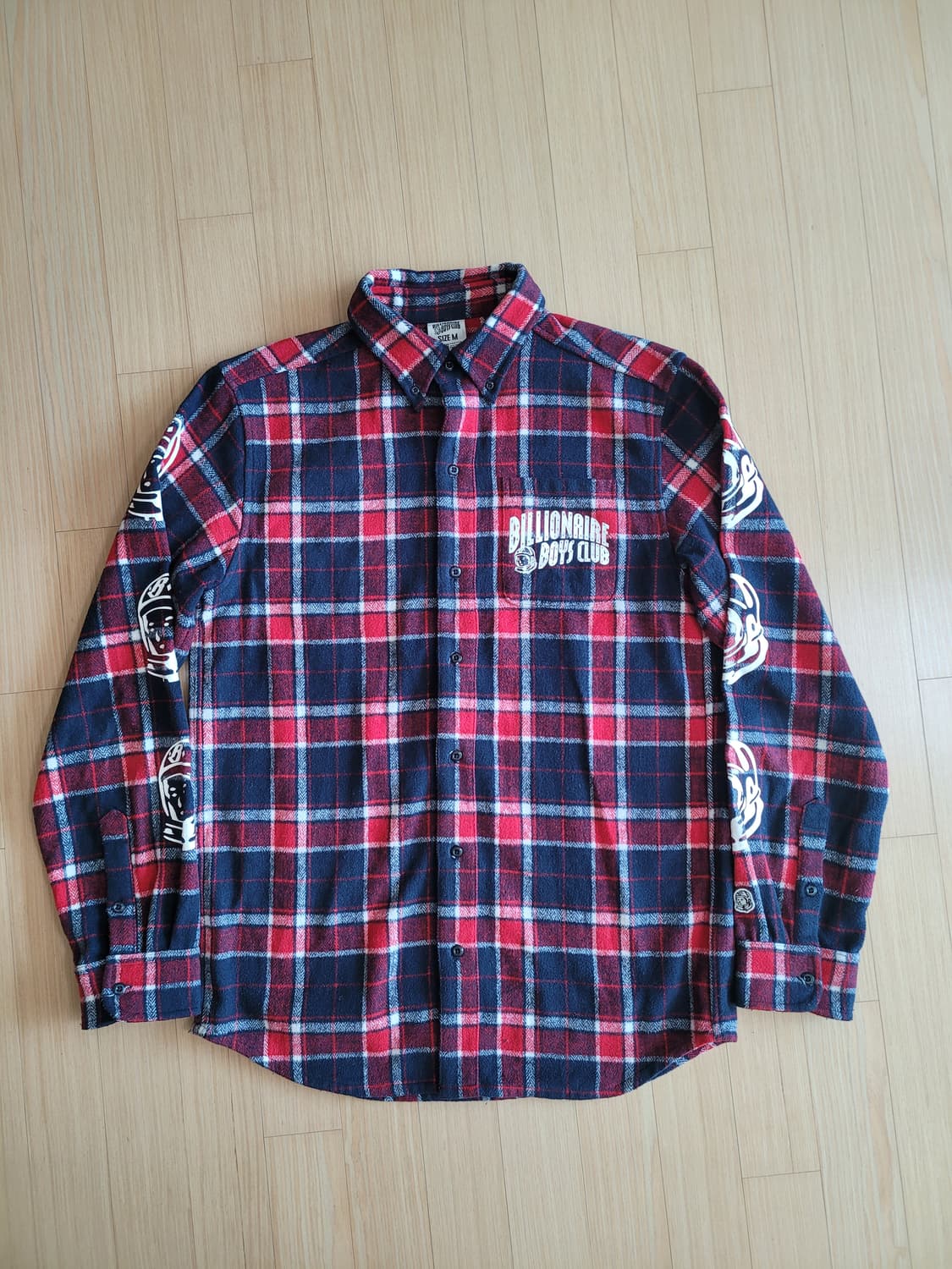 BBC 플란넬 셔츠 M 상품이미지1