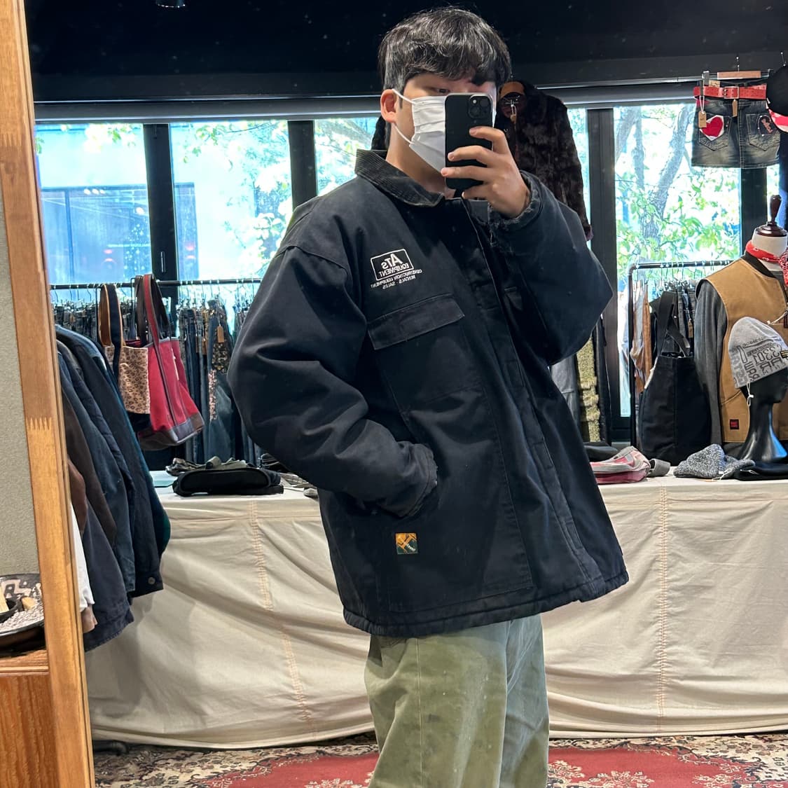 3XL) Wear Guard USA 빈티지 덕캔버스 워크 자켓 상품이미지9