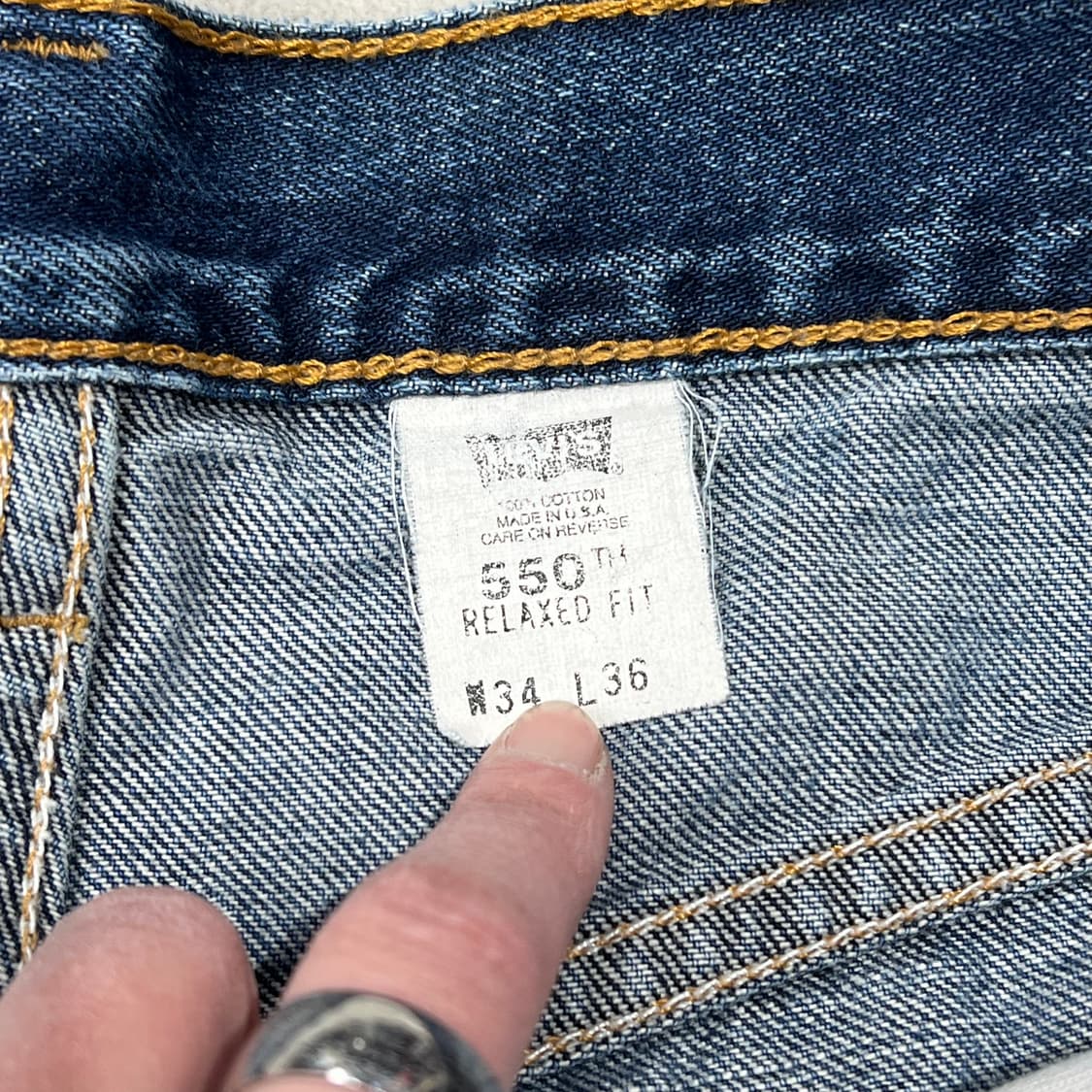 usa 리바이스 550 데님팬츠 s08959 상품이미지8
