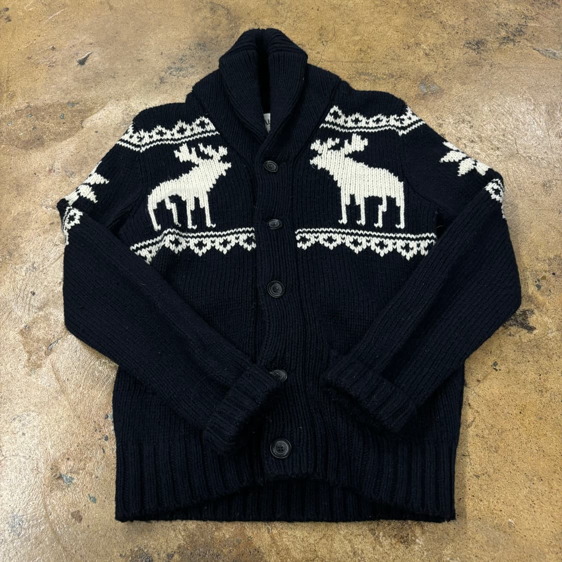 아베크롬비 모리 코위찬 니트 카라 가디건 상품이미지2