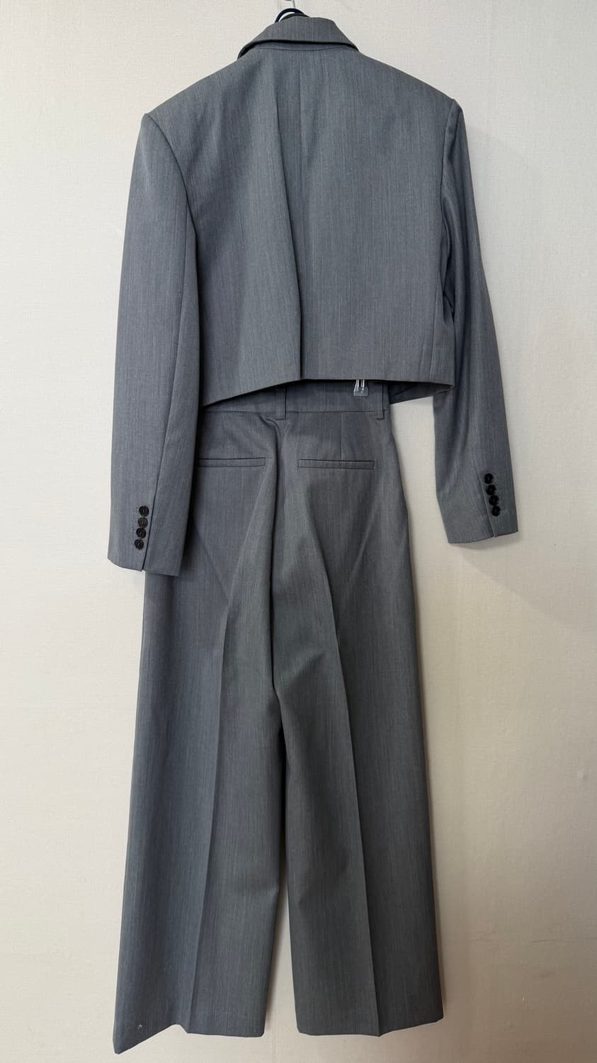 새상품) 엘씨디씨 LCDC 고퀄리티 크롭 정장 슬랙스 셋업 M 정가 69 상품이미지5