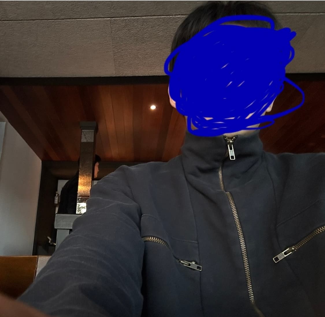 Agnes B homme하이넥 자켓 상품이미지1