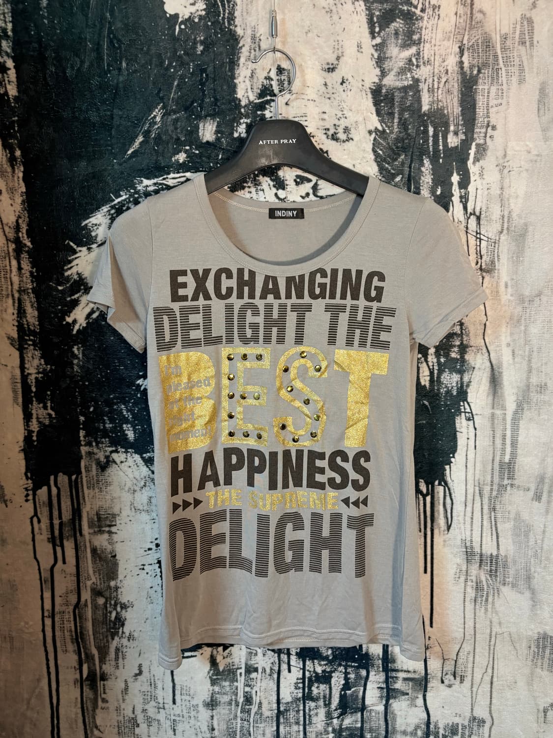 Indiny  half t-shirt  상품이미지1