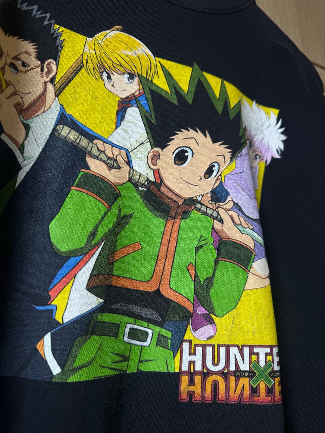 헌터X헌터 고전 빈티지 티셔츠 XL 상품이미지2