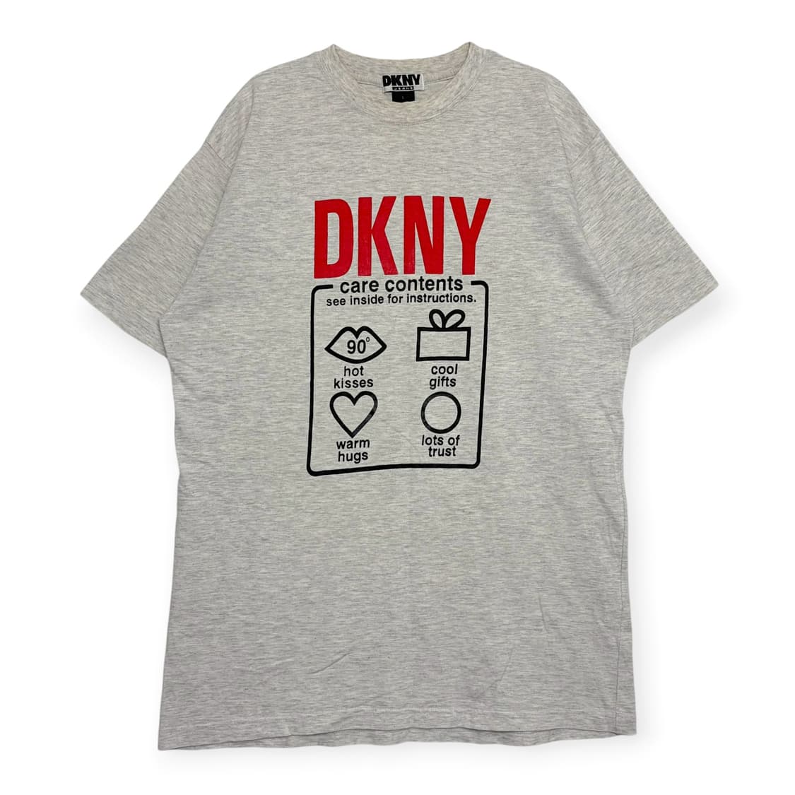 90s dkny 도나카란뉴욕 반팔 티셔츠 상품이미지1