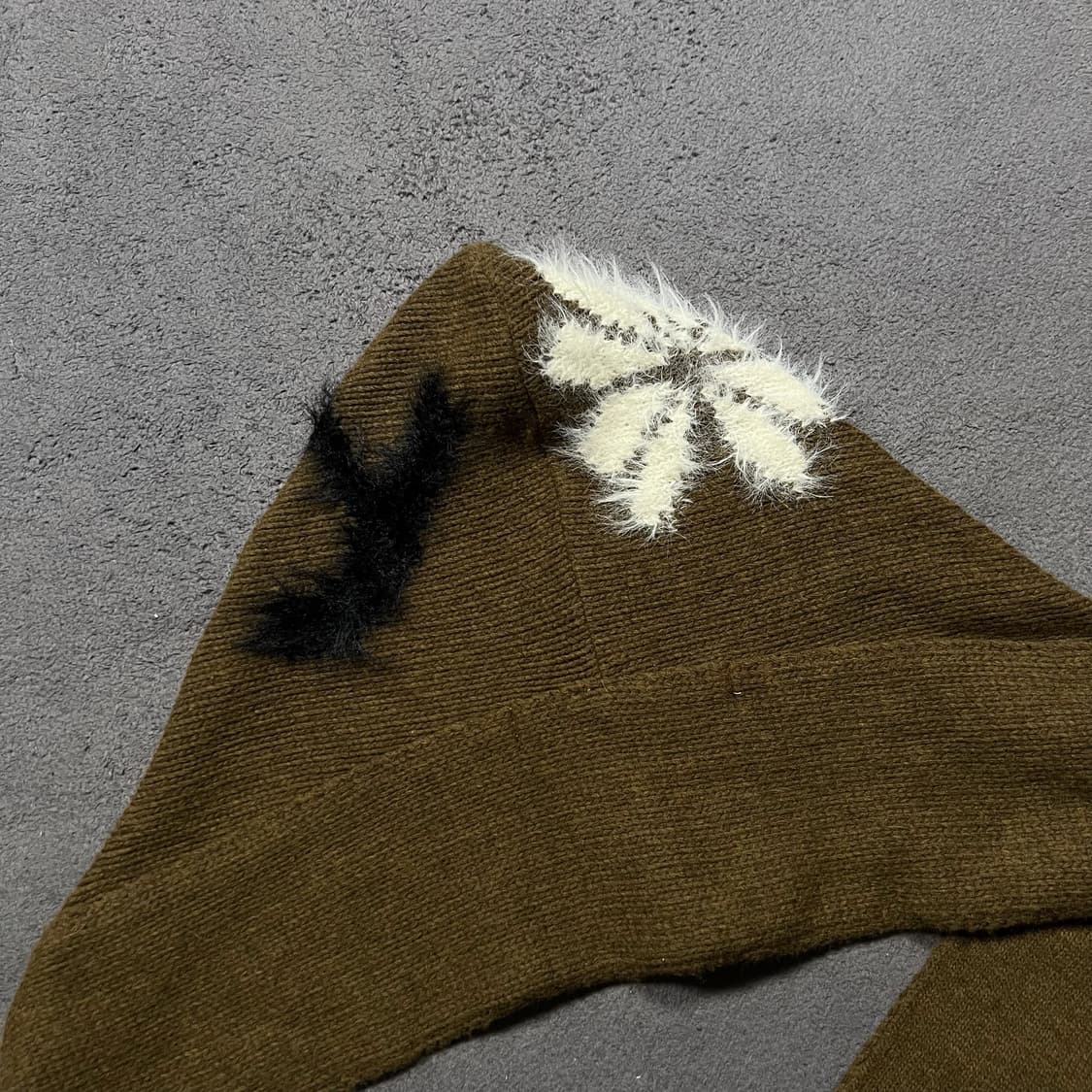 OPEN Yy 오픈와이와이 자카드 후드 머플러  상품이미지4