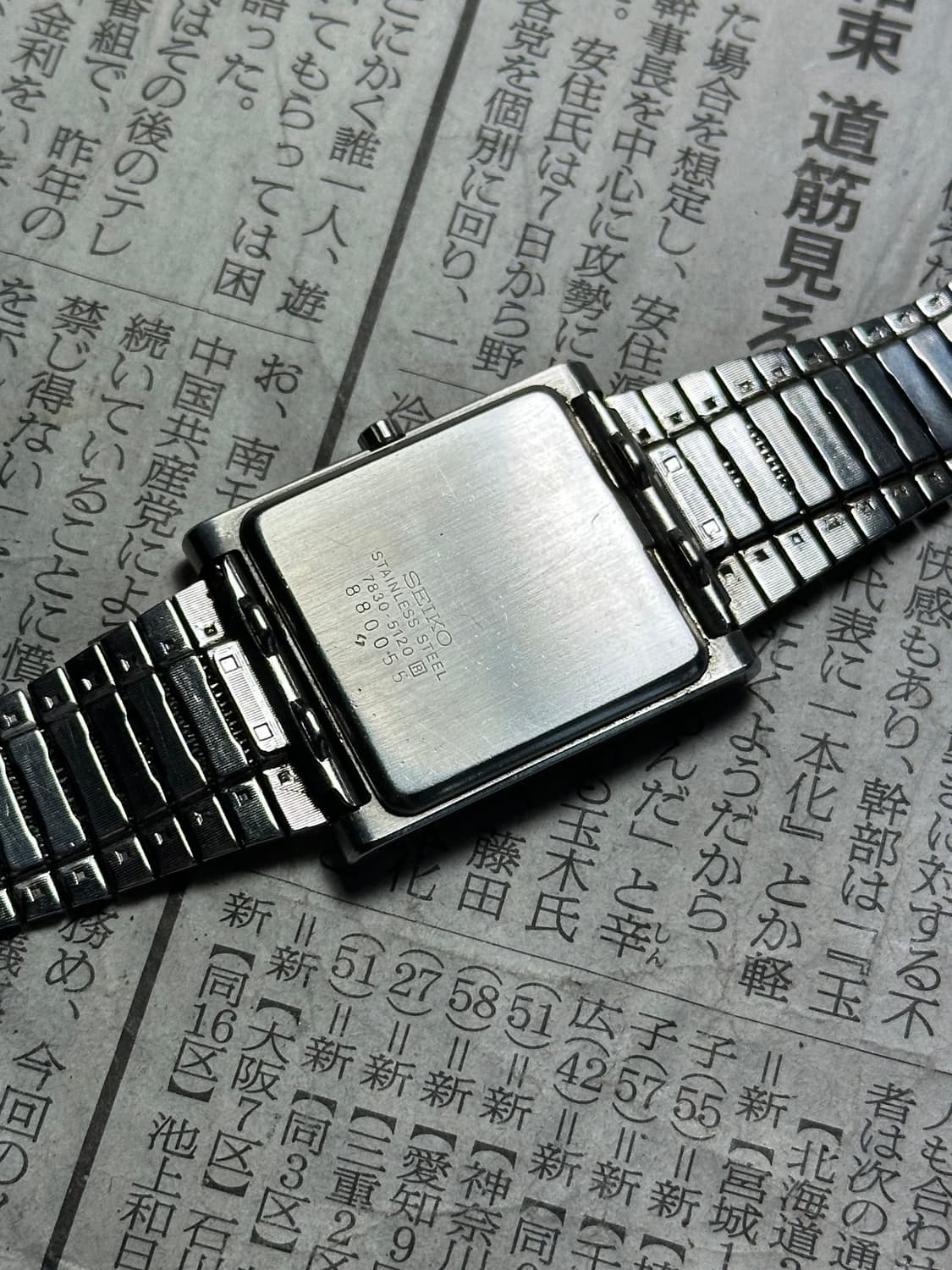 SEIKO quartz square 상품이미지6