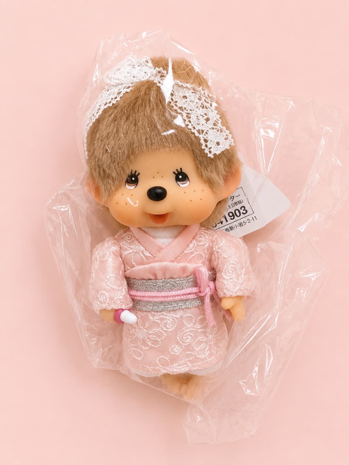 기모노 몬치치 인형 키링 상품이미지1