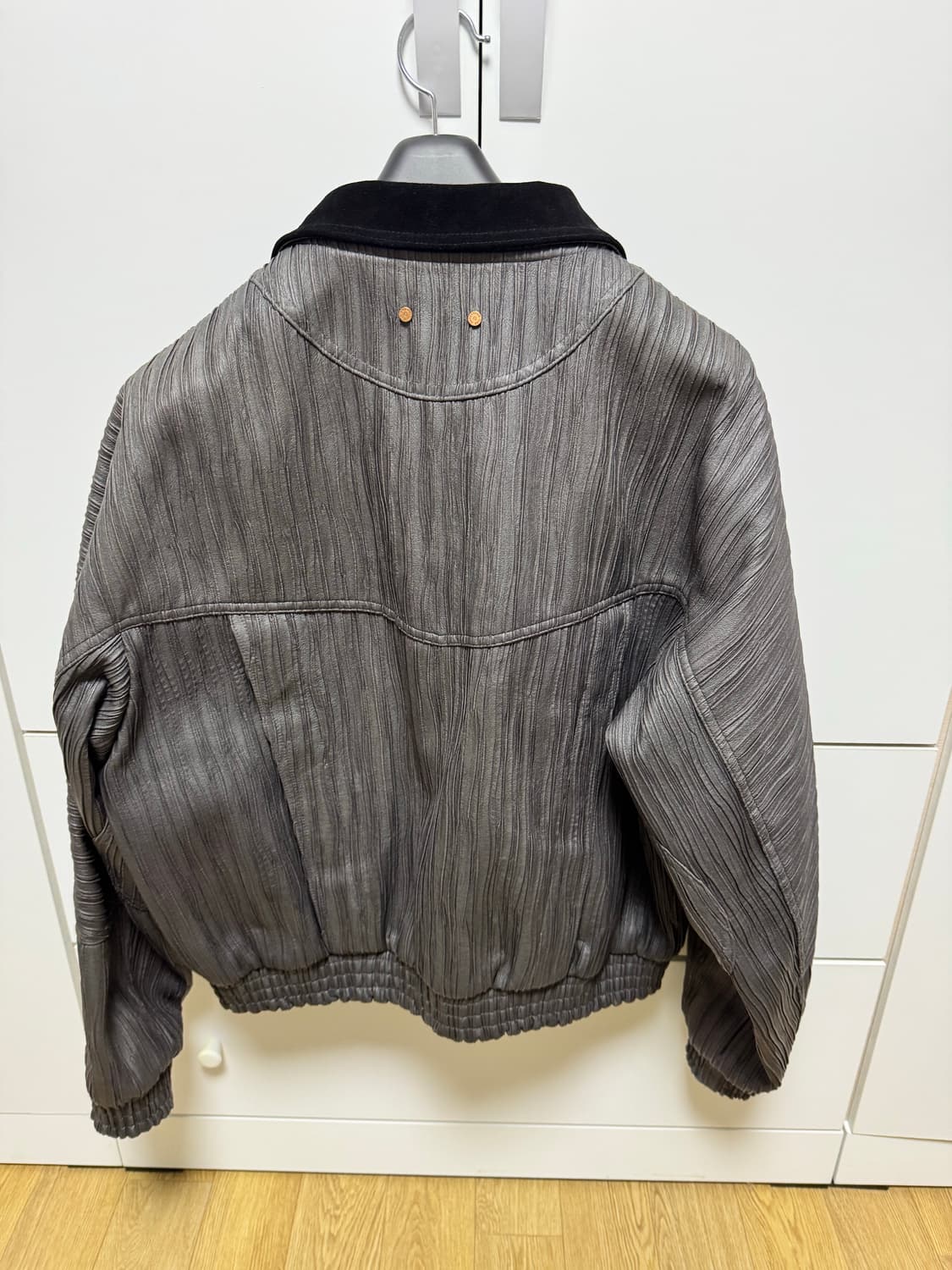 오르테가 봄버 가죽 자켓  상품이미지2