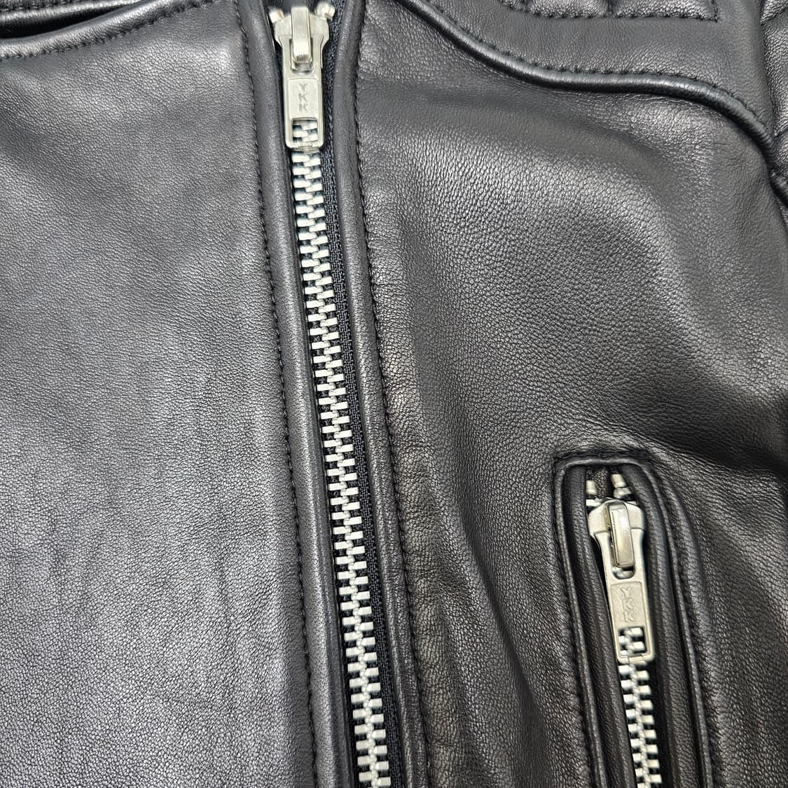 L 비바스튜디오 컬렉션 램스킨 라이더 자켓 상품이미지2