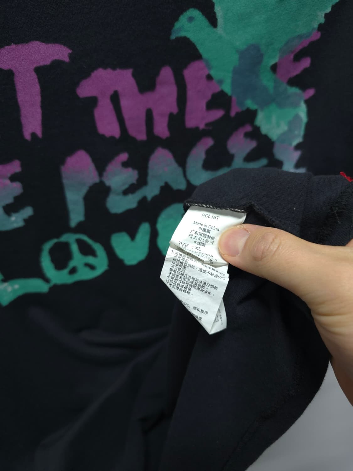 리바이스 러브 피스나염 워싱 반팔 ( 100~105 ) 상품이미지7