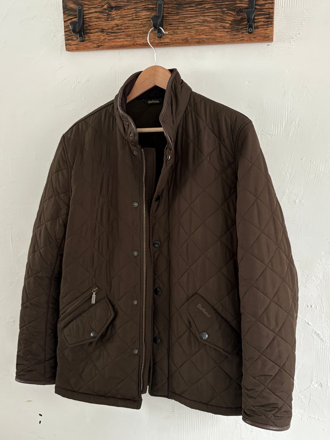 Barbour 바버 브라운컬러 퀼팅 자켓 상품이미지2