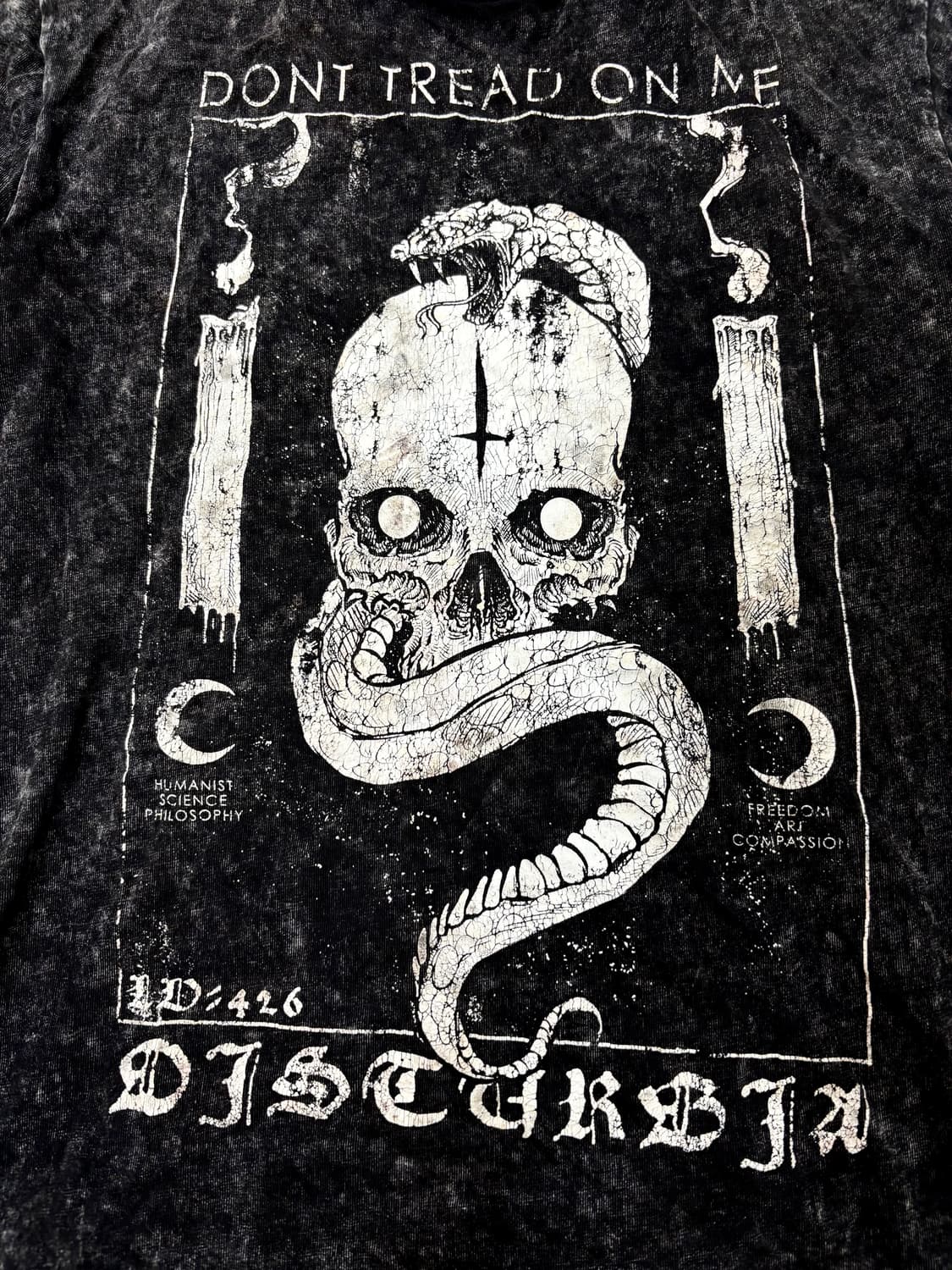 “Vintage” 00’s Skull&Snake Print Washing 상품이미지3